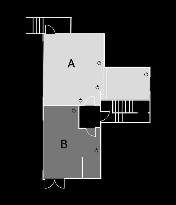 Spaces 2D plan
