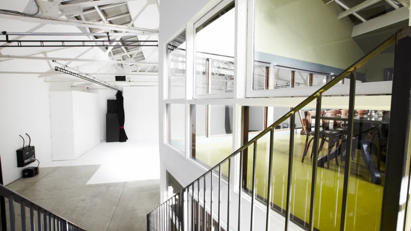 View from kitchen mezzanine