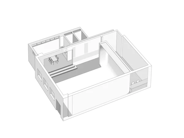 Studio 3D plan