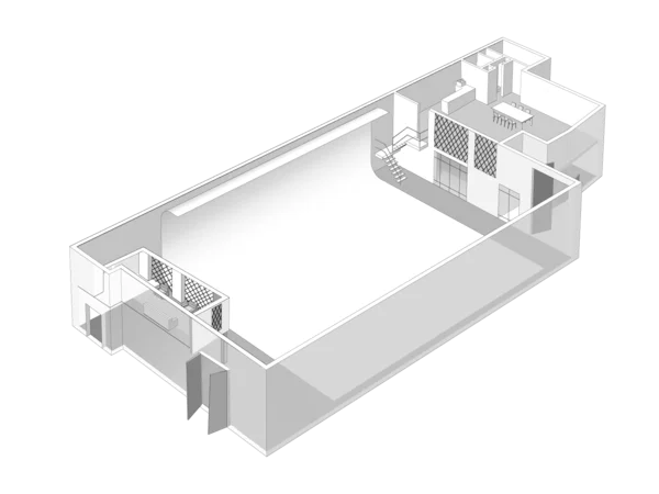 Studio 01 3D plan