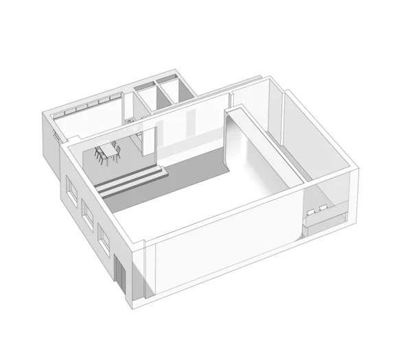 Studio 3D plan