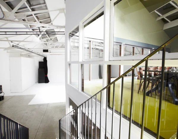 View from kitchen mezzanine