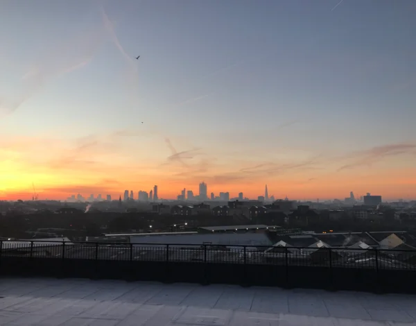View for the rooftop studio